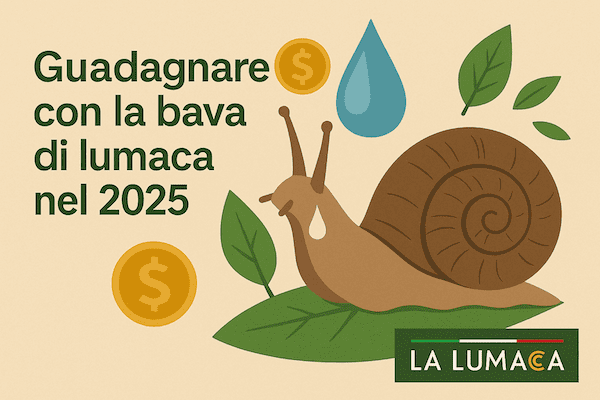 guadagnare con la bava di lumaca 2025
